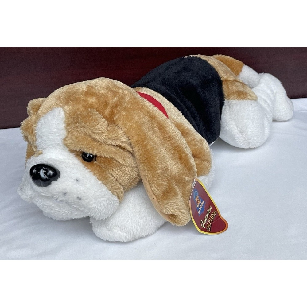 Calplush Large Bulldog Plush Stuffed Animal